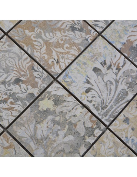 Granitkeramik Mosaik Curtain Sand 71x71mm | Ekosten.se