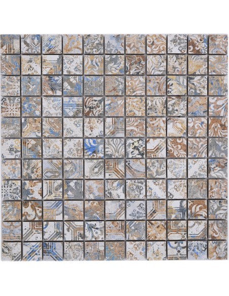 Granitkeramik Mosaik Curtain Vestige 25x25mm | Ekosten.se