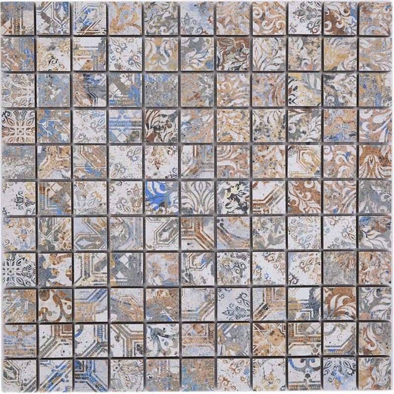 Granitkeramik Mosaik Curtain Vestige 25x25mm | Ekosten.se