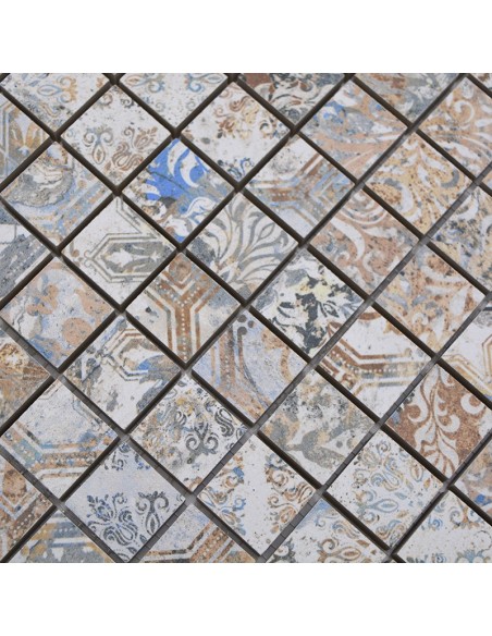 Granitkeramik Mosaik Curtain Vestige 25x25mm | Ekosten.se