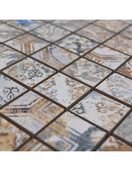 Granitkeramik Mosaik Curtain Vestige 25x25mm | Ekosten.se