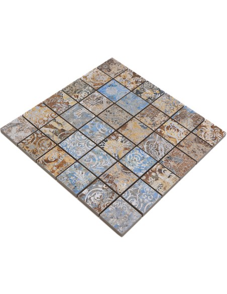 Granitkeramik Mosaik Curtain Vestige 47x47mm | Ekosten.se