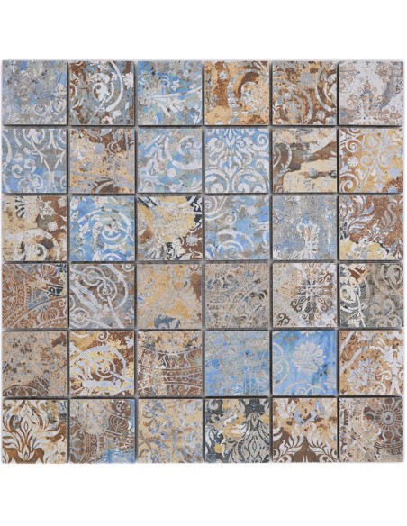 Granitkeramik Mosaik Curtain Vestige 47x47mm | Ekosten.se