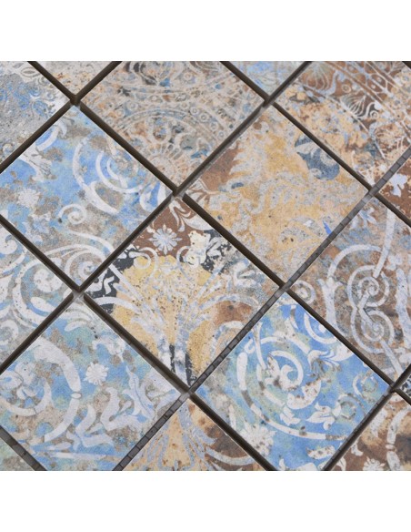 Granitkeramik Mosaik Curtain Vestige 47x47mm | Ekosten.se