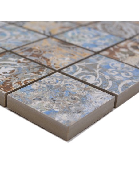 Granitkeramik Mosaik Curtain Vestige 47x47mm | Ekosten.se