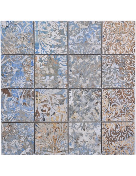 Granitkeramik Mosaik Curtain Vestige 71x71mm | Ekosten.se