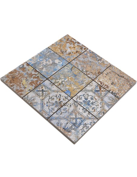 Granitkeramik Mosaik Curtain Vestige 95x95mm | Ekosten.se