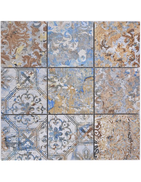Granitkeramik Mosaik Curtain Vestige 95x95mm | Ekosten.se