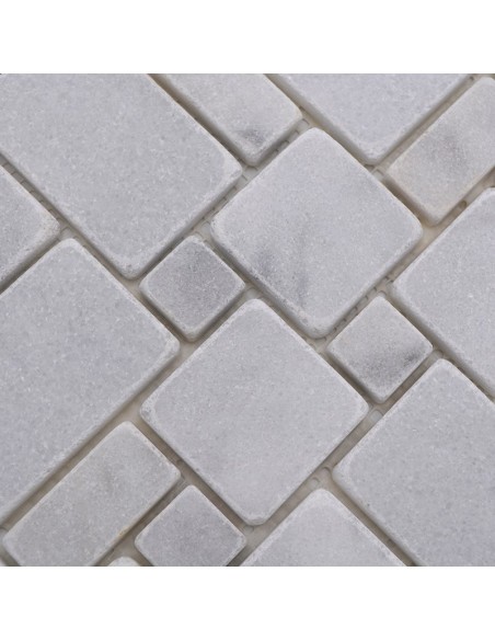 Mini Pattern Ibiza Vit Antik Marmor | Ekosten.se