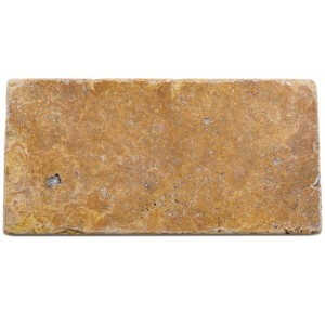 Natursten Guld Antik Travertin 7,5x15cm | Ekosten.se