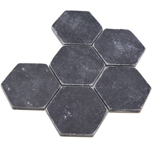 Hexagon Svart Marmor Nero Antik | Ekosten.se