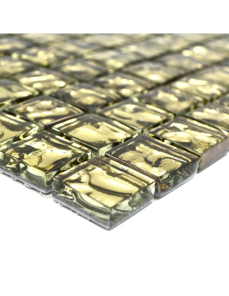 Kristall Mosaik Guld Wavy | Ekosten.se
