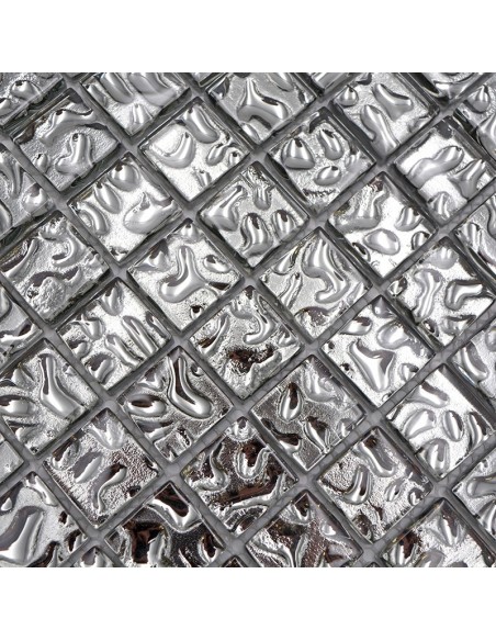 Kristall Mosaik Silver Wavy | Ekosten.se