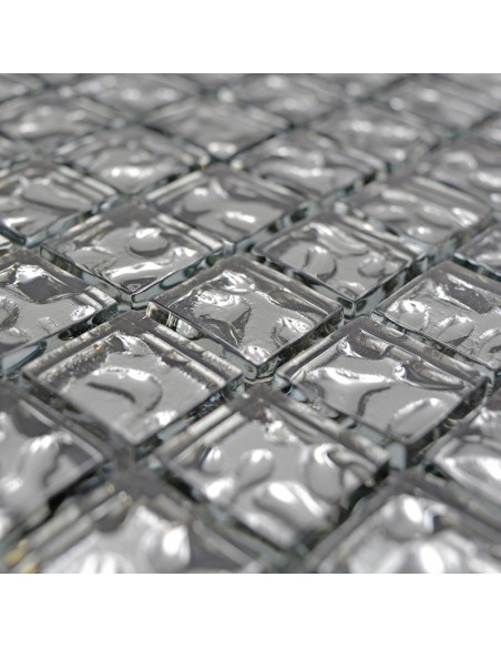 Kristall Mosaik Silver Wavy | Ekosten.se