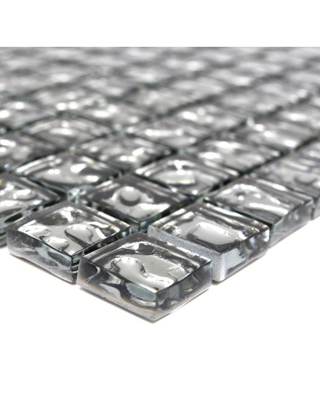 Kristall Mosaik Silver Wavy | Ekosten.se