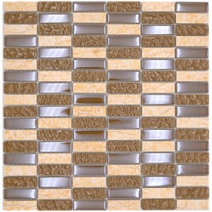 Stavmosaik Kristall Marmor Beige | Ekosten.se