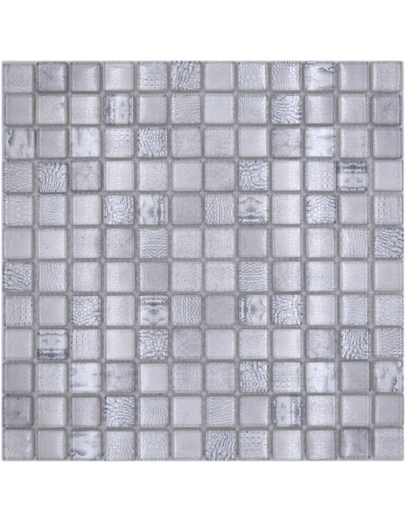 Wildlife Kristall Mosaik Vit | Ekosten.se