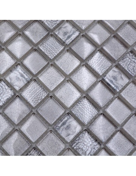 Wildlife Kristall Mosaik Vit | Ekosten.se