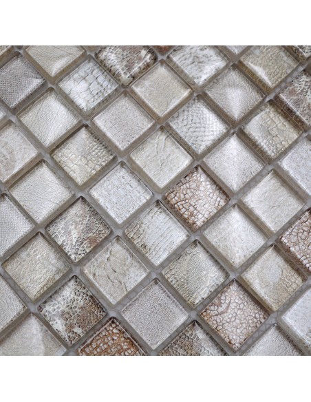 Wildlife Kristall Mosaik Beige | Ekosten.se