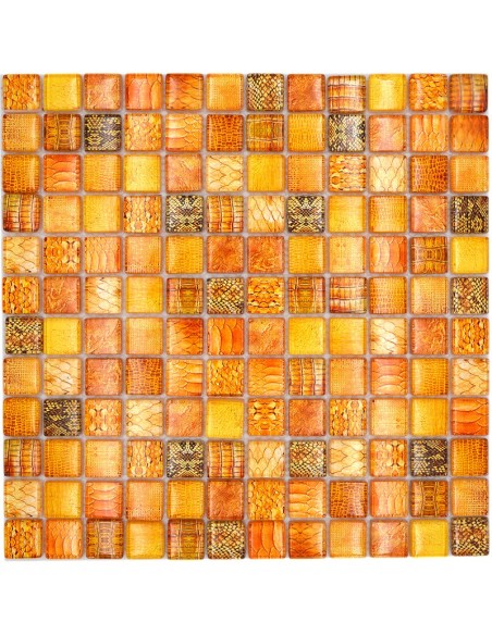 Wildlife Kristall Mosaik Orange | Ekosten.se