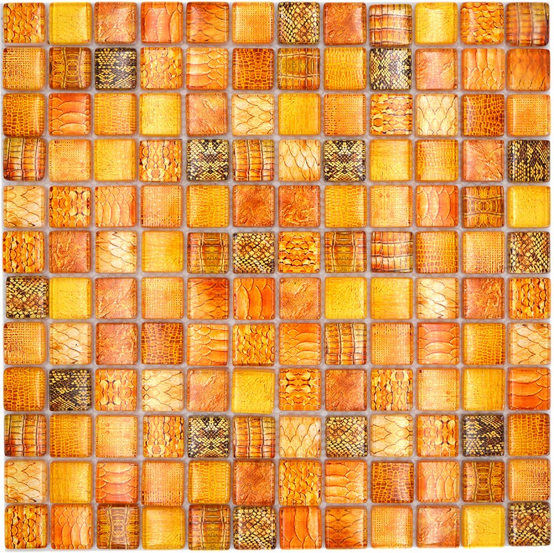 Wildlife Kristall Mosaik Orange | Ekosten.se
