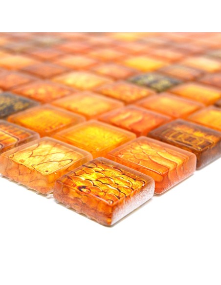 Wildlife Kristall Mosaik Orange | Ekosten.se