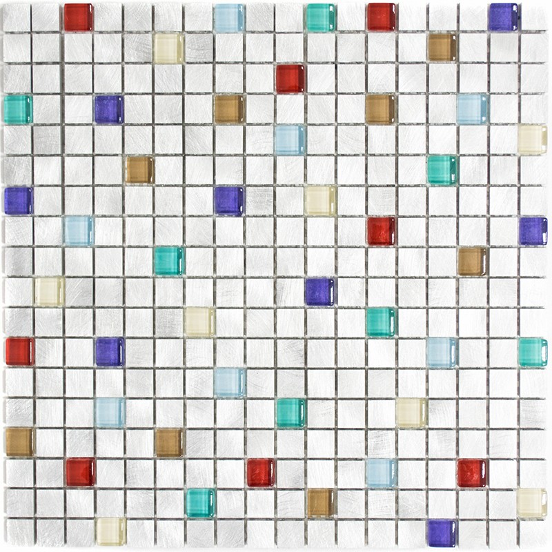 Mosaik Metall Kristall Multicolor | Ekosten.se