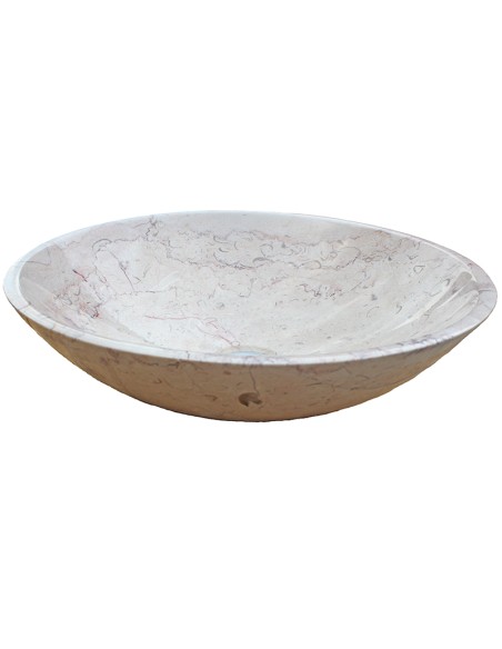 Marmor Handfat Crema Rosso | Ekosten.se