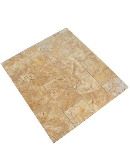 Guld Travertin Natursten Antik 40x60cm | Ekosten.se