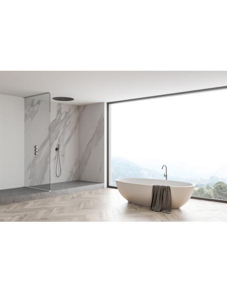 Marmor Carrara Optik Aluminium Panel | Ekosten.se
