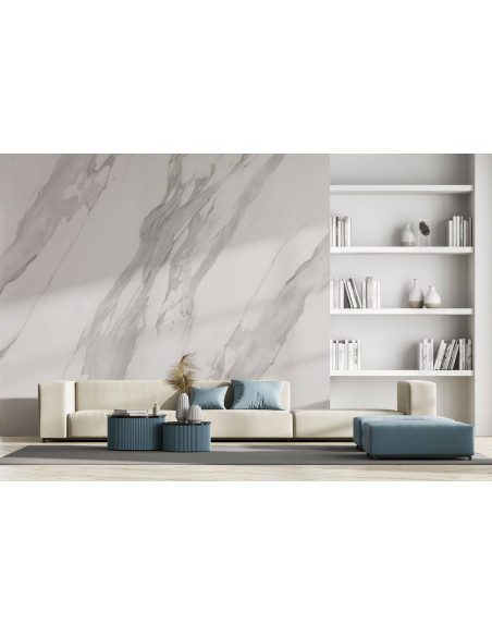 Marmor Carrara Optik Aluminium Panel | Ekosten.se