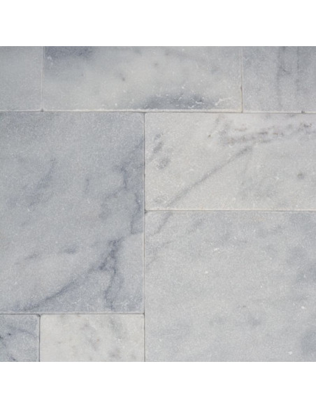 Vit Marmor Ibiza Antik French Pattern | Ekosten.se