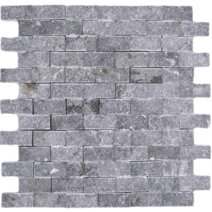 Svart Marmor Mosaik Nero Splitface | Ekosten.se