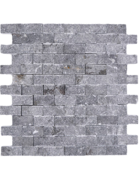 Svart Marmor Mosaik Nero Splitface | Ekosten.se