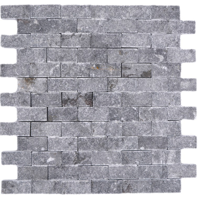 Svart Marmor Mosaik Nero Splitface | Ekosten.se