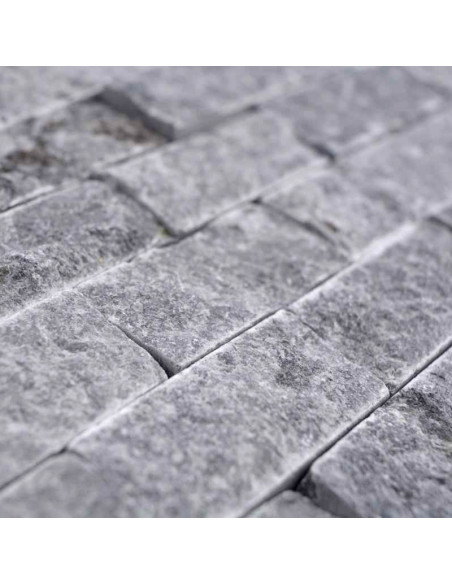 Svart Marmor Mosaik Nero Splitface | Ekosten.se