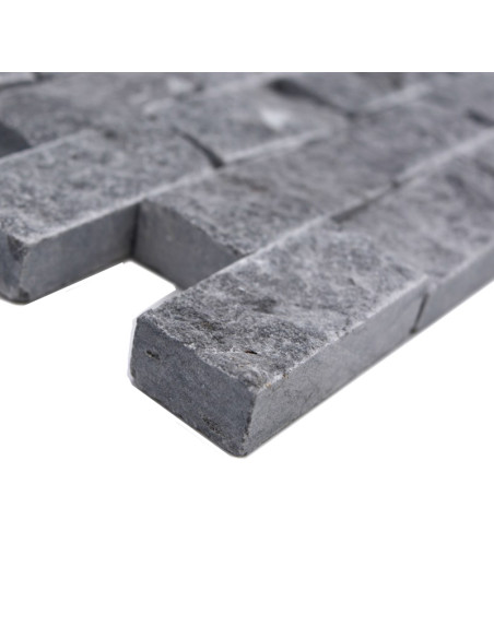 Svart Marmor Mosaik Nero Splitface | Ekosten.se