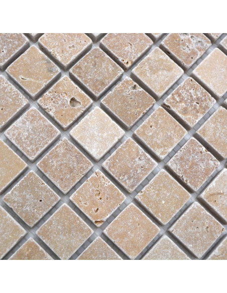 Natursten Mosaik Travertin Noce Antik | Ekosten.se