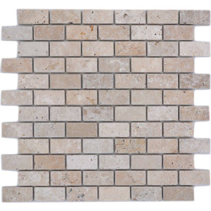 Naturstenmosaik Travertin Chiaro Antik | Ekosten.se