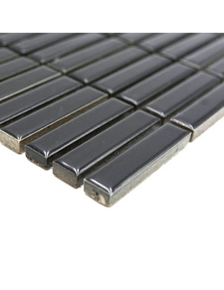 Kitkat Stavmosaik Svart Blank | Ekosten.se