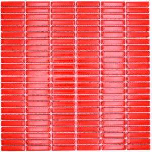 Kitkat Stavmosaik Röd Blank | Ekosten.se