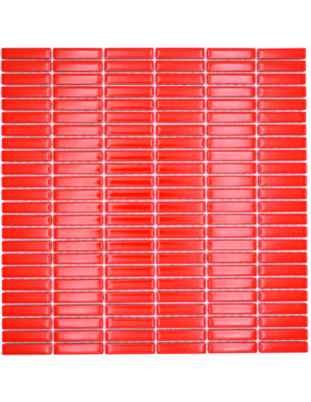 Kitkat Stavmosaik Röd Blank | Ekosten.se