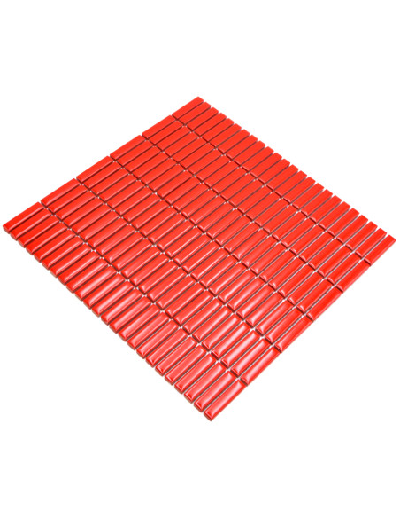 Kitkat Stavmosaik Röd Blank | Ekosten.se