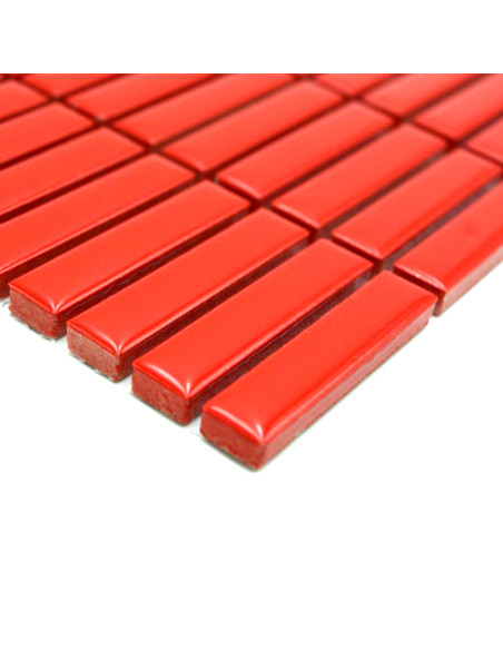 Kitkat Stavmosaik Röd Blank | Ekosten.se