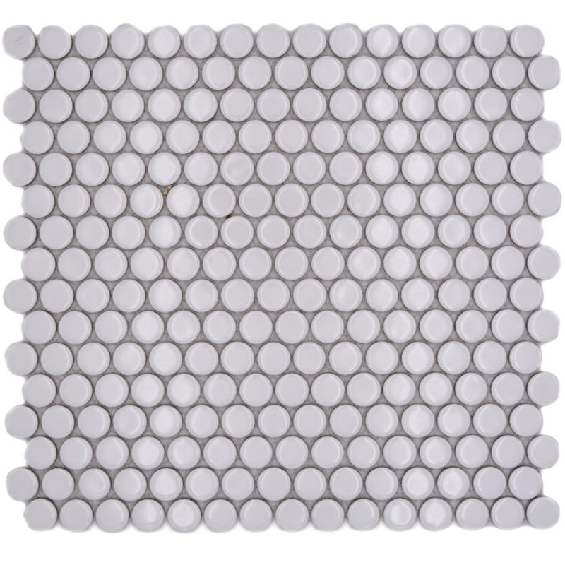 Knappmosaik Vit Blank | Ekosten.se