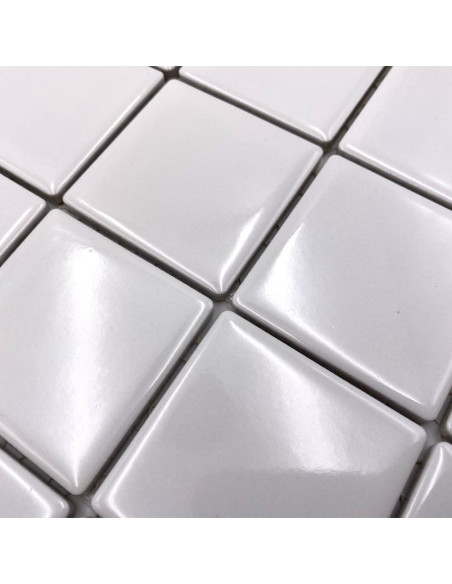 Vit Klinker Mosaik Blank | Ekosten.se