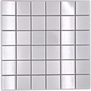 Vit Klinker Mosaik Blank | Ekosten.se