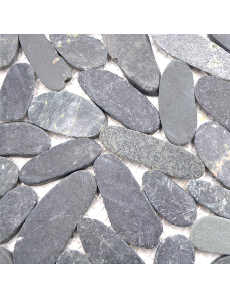 Svart Sjösten Naturstenmosaik | Ekosten.se