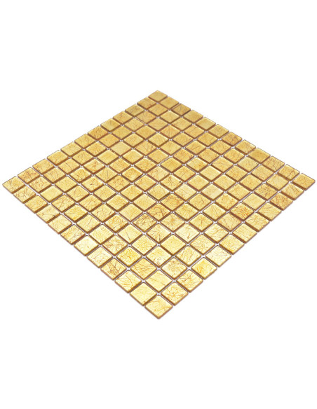 Guld Kristallmosaik Struktur | Ekosten.se