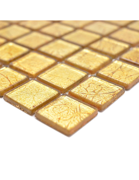Guld Kristallmosaik Struktur | Ekosten.se